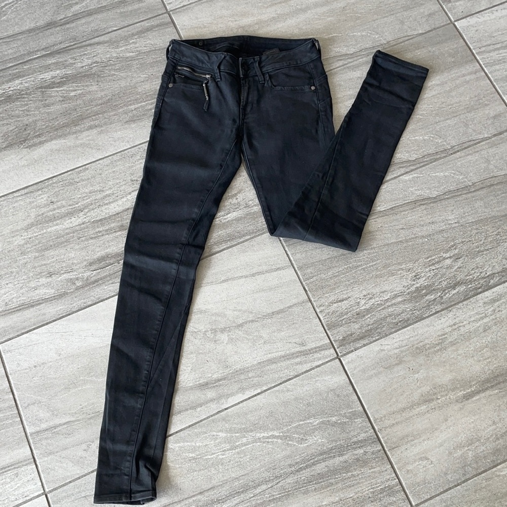 G - star Black SKINY JEANS